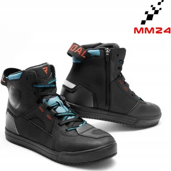 Moto obuv Moto boty Rebelhorn VANDAL II černé modré pánské velikost 43