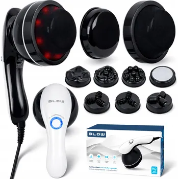 Masážní přístroj MASÁŽNÍ PISTOLE MASÁŽNÍ PŘÍSTROJ ANTICELULITIDNÍ ZEŠTÍHLUJÍCÍ PROTI CELULITIDĚ 9v1