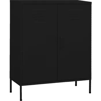 Komoda Komoda VidaXL 80 x 35 x 101 cm černá