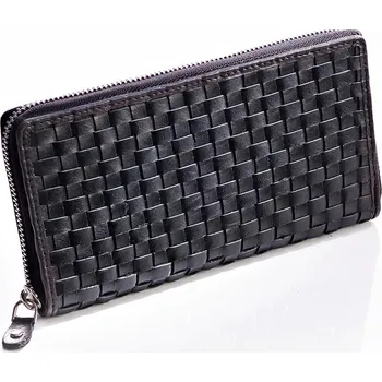 Peněženka H.I.S Dámská kožená peněženka Tizia, černá 841184