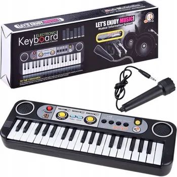 Hudební nástroj pro děti Keyboard / Klavír s 39 klávesami a mikrofonem IN0056