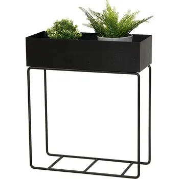 Květináč Kovový květináč Rosme antracit RAL 7016