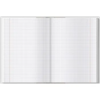 Sešit Brulion A4 Top 2000, poznámkový blok s pevnou vazbou, kancelářský sešit, 304 listů, měkká vazba