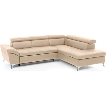 Sedací souprava Rozkládací kožená rohová sedací souprava Salerno II