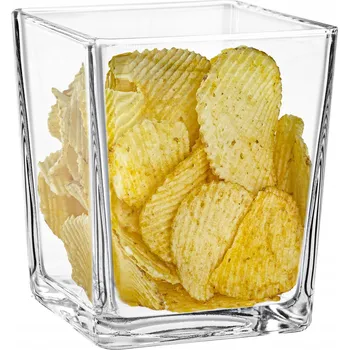 Salátová Mísa mísa SNACK Skleněná nádoba na ořechy a Chipsy 12 cm
