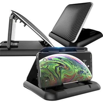 DRŽÁK TELEFONU DO AUTA NA PALUBNÍ DESKU ČERNÝ