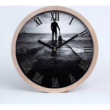 Hodiny Kuchyňské nástěnné hodiny kytarista na molu fi 20