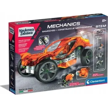 ostatní stavebnice Konstrukční sada Clementoni Laboratoř mechaniky 60595 250 dílků