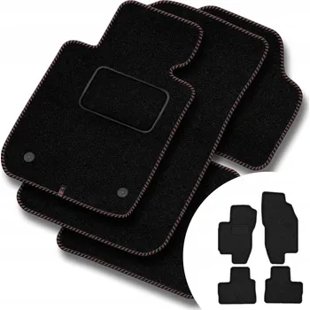 autokoberec Velurové autokoberce Motos 4 ks