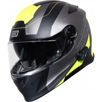 Helma na motorku Přilba ORIGINE DELTA SPIKE + BT fluo žluto-černá S