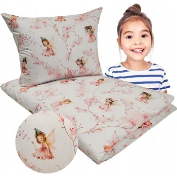 Povlečení Sada povlečení Głęboki Sen 120 x 160 cm růžová