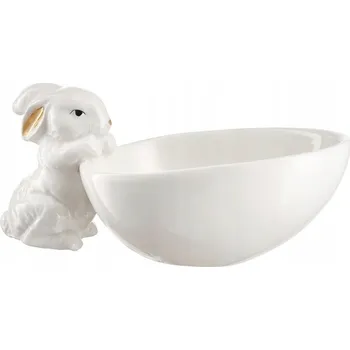 Velikonoční dekorace VILLA ITALIA Velikonoční zajíček s miskou 18 cm BUNNY