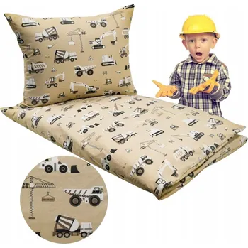 Povlečení Sada povlečení Głęboki Sen 90 x 120 cm béžová