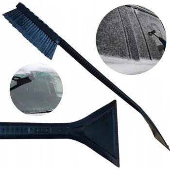 Autoškrabka Škrabka na led se štětcem C&C, černá barva