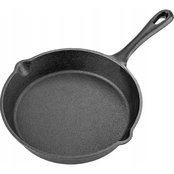 Pánev LITINOVÁ PÁNEV MALÁ 20 cm INDUKCE PLYN OHEŇ GRIL LITINOVÝ TALÍŘ ODOLNÁ