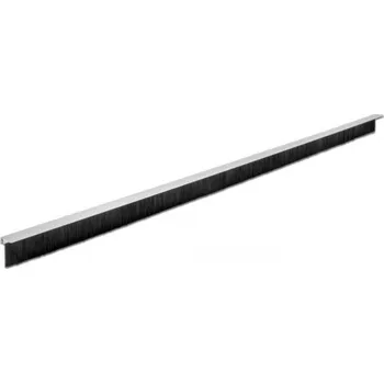 Příslušenství pro DJ techniku Delock 66652 19 palec kartáčová lišta pro datové skříně černá