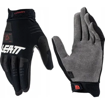 Moto rukavice Leatt rukavice Moto 2.5 Subzero Černé XL motokrosové