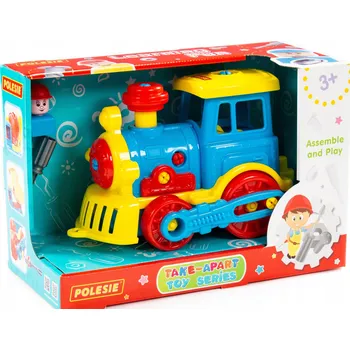 ostatní stavebnice Polesie 84842 Stavebnice - dopravní lokomotiva 48 ...