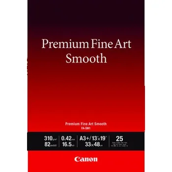 Fotopapír Canon fotopapír Premium FineArt Smooth A3+ 25 sheets