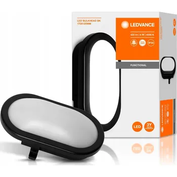 Venkovní osvětlení Venkovní nástěnné svítidlo Ledvance černé, integrovaný LED zdroj 5,5 W