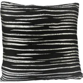 Polštář Polštář 45x45 cm černý ELLEN VILLA ITALIA