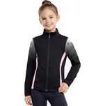 FUNKČNÍ DÍVČÍ MIKINA SPORTY CELOROČNÍ NOVINKA Barva: Černá, Velikost: 116