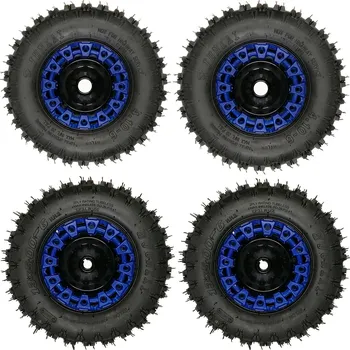 Pneumatika Kola na čtyřkolku 6" - sada modrá