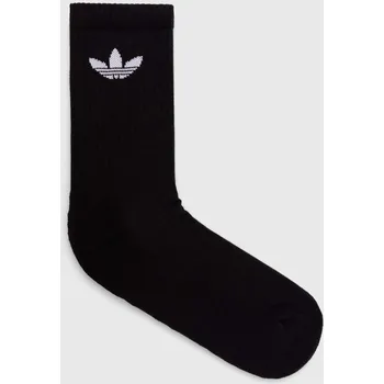 Ponožky adidas Originals 6-pack IJ5618 černá 99X, vel. 43/45