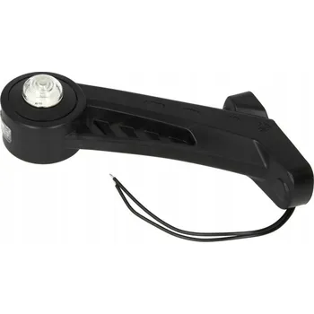 Přídavný světlomet LED obrysová lampa levá kulatá 12-24V oranžová