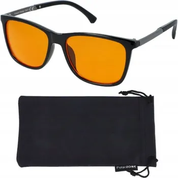 Sluneční brýle PolarZONE brýle bez dioptrií nerdy černé