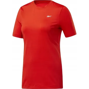 Dámské tričko Tréninkové tričko s krátkým rukávem Reebok S červené