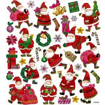 samolepka DP CRAFT Samolepky papírové DPNK-073 Santa Clause