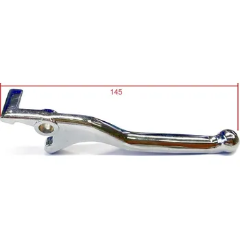 Pravá brzdová páčka hliníková chrom 145mm