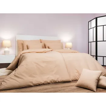Povlečení Povlečení krep Béžový UNI 140x220, 70x90 cm