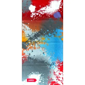 Šátek Jurek Funkční šátek COOL vínově-modro-šedý (vínově-modro-šedý)