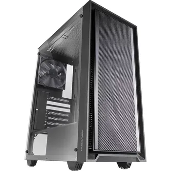 PC skříň Počítačová skříň MARS MC-PMAX Black ATX s 4 FDB ventilátory