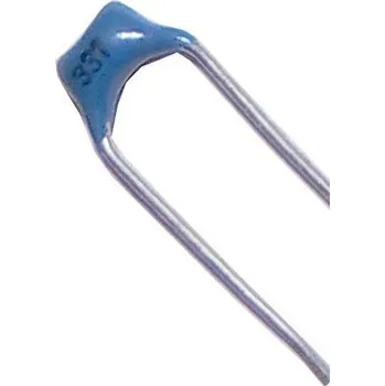 Elektronická součástka 330pF/50V , RM=5mm, keramický kondenzátor