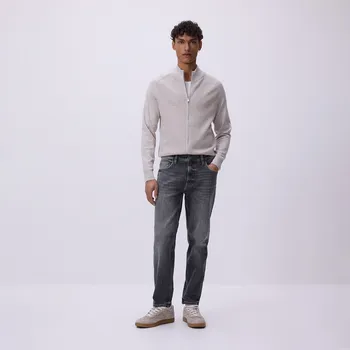 Pánské džíny Reserved - Džíny slim se sepraným efektem - šedá - 420BB-90J - 420BB-90J-29