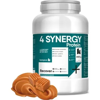 Protein Kompava 4 SYNERGY Protein, slaný karamel, 2000g
