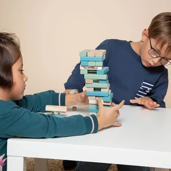 Dřevěná hračka Weltbild Dřevěná dovednostní hra Věž 480630