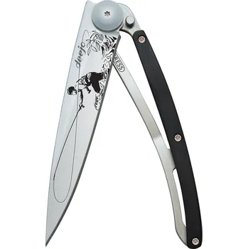 Sport Kapesní nůž Deejo 1CB087 Tattoo 37g ebony wood Fly Fishing
