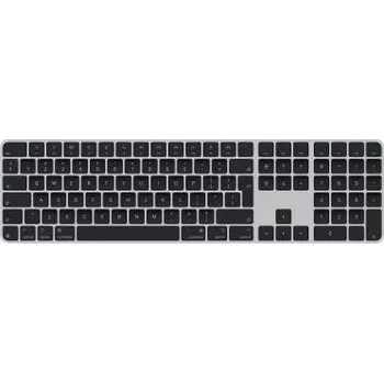 Klávesnice Apple Magic Keyboard Numeric Touch ID/Bezdrátová Bluetooth/IE layout/Černá (MXK83Z/A)