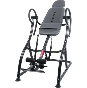 inSPORTline Autotrakční lehátko Inverso Plus šedá