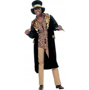 Karnevalový kostým KOSTÝM PIMP ALFONS ALFONSA PIMPA GANGSTER M