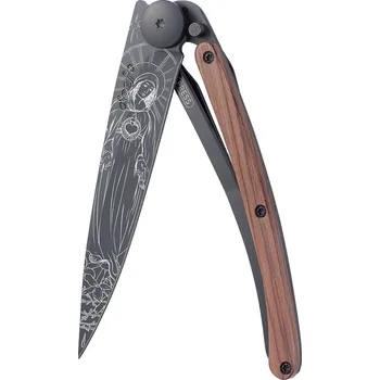 Sport Kapesní nůž Deejo 1GB101 Tattoo Black 37g coralwood Madona