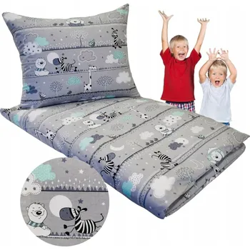 Povlečení Sada povlečení Głęboki Sen 90 x 120 cm šedá