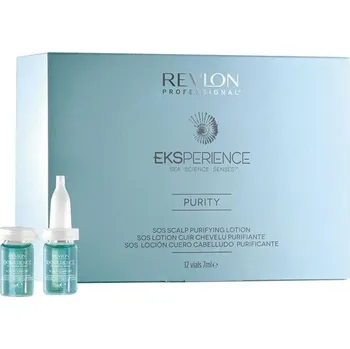 Vlasová regenerace Revlon Professional EKSPERIENCE Purity ampule proti lupům 12×7 ml intenzivní péče proti lupům a podráždění