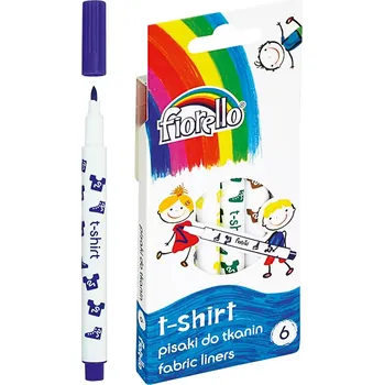 Kancelář FIORELLO Popisovač GR-F125 T-shirt 6 barev