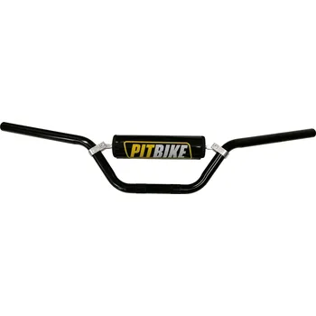 Řídítka Řídítka pitbike s hrazdou, 735mm, ALU černá