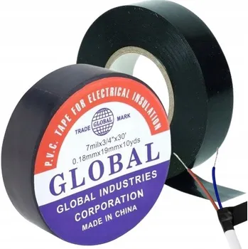 Izolační páska IZOLAČNÍ PÁSKA PVC ELEKTRICKÁ IZOLAČNÍ PÁSKA 18m ČERNÁ SILNÁ VODĚODOLNÁ
